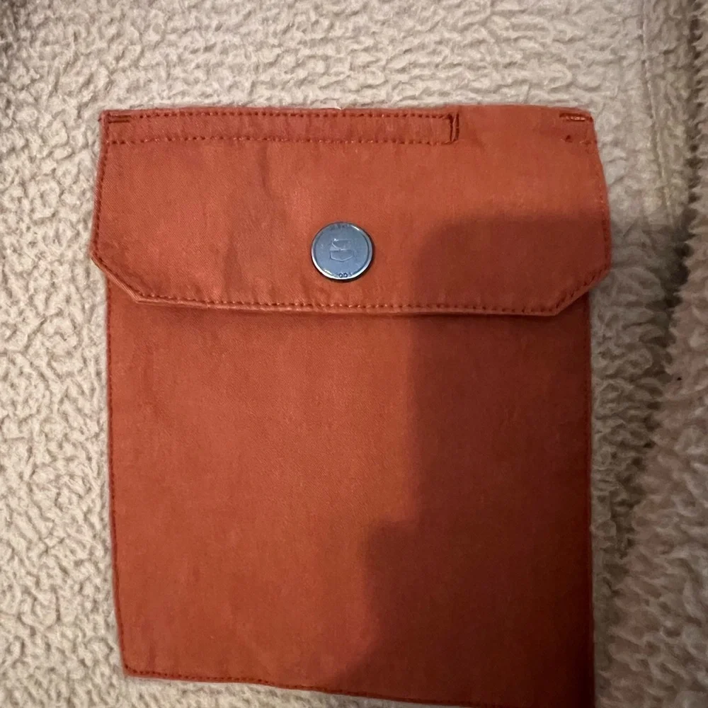 Jetty Tan/Rust Heavyweight Fleece Pullover - Picture 4 of 8